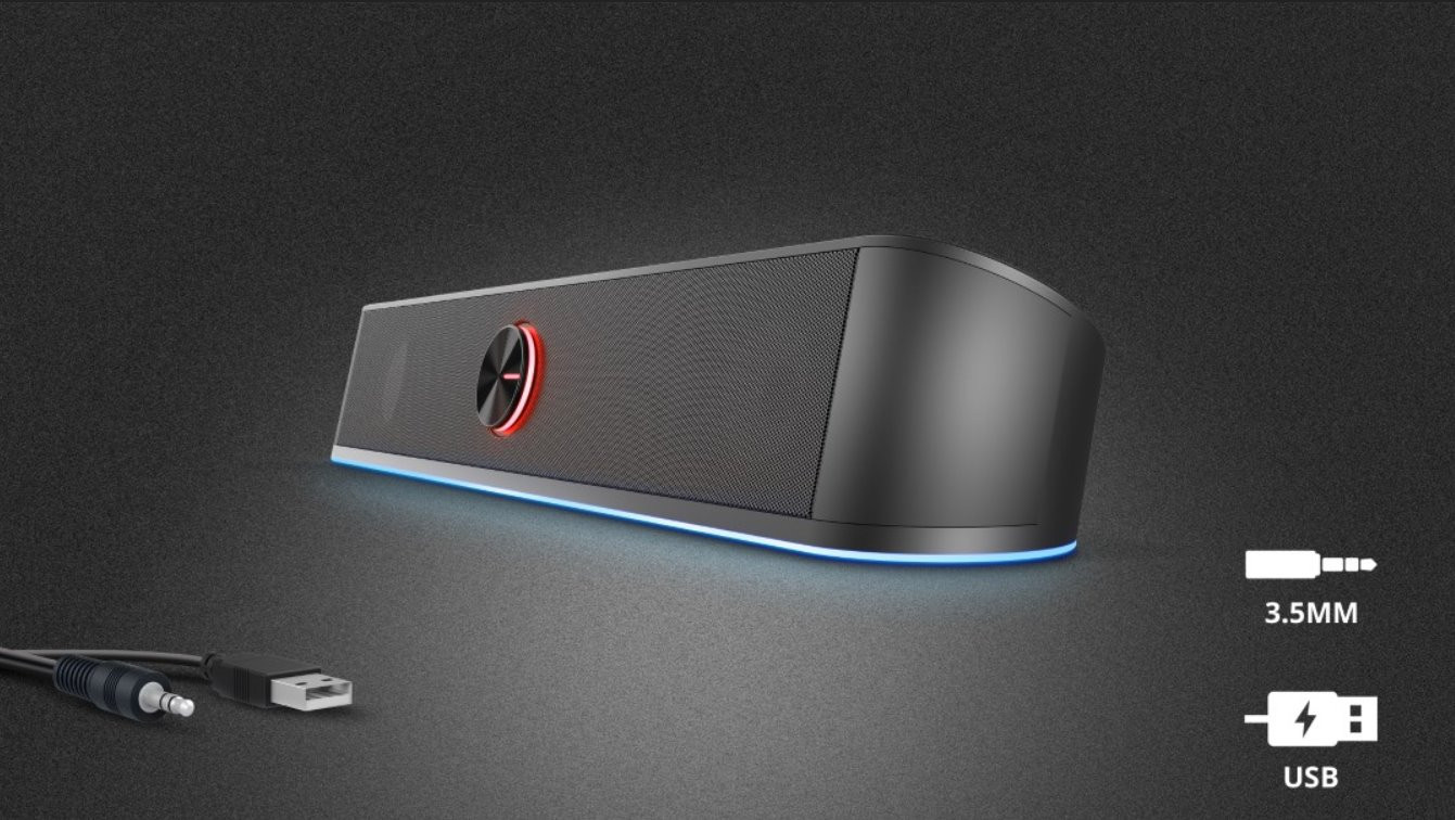 Głośnik TRUST GXT619 THORNE RGB LED SOUNDBAR - zdjęcie 3