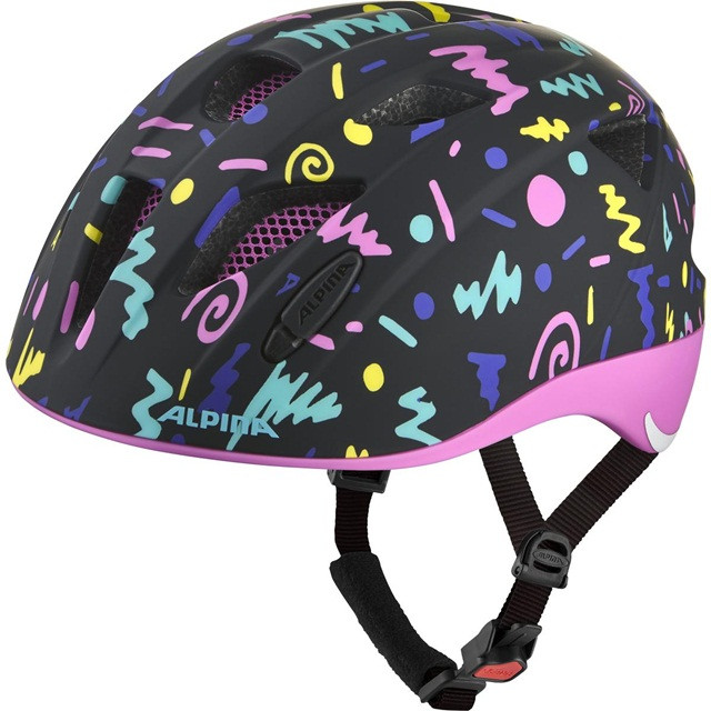 Kask rowerowy ALPINA XIMO FLASH BLACK-CONFETTI MATT 49-54 - zdjęcie 3