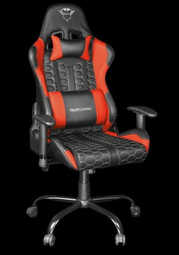 Fotel gamingowy TRUST GXT708R RESTO CHAIR RED (24217) - zdjęcie 3