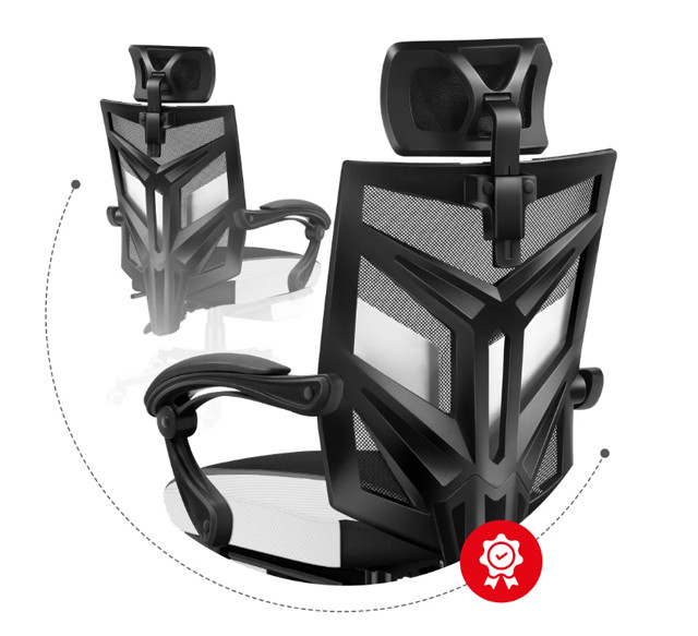 Fotel gamingowy Huzaro Combat 5.0 White - zdjęcie 4