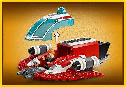 LEGO Star Wars 75384 Karmazynowy Jastrząb - zdjęcie 3