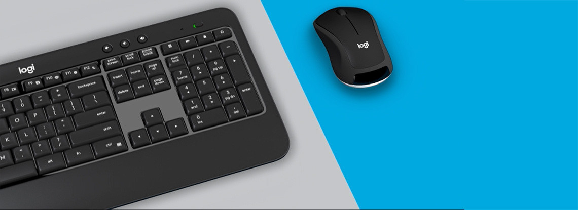 ZESTAW LOGITECH MK540 ADVANCED USB BLACK - zdjęcie 6