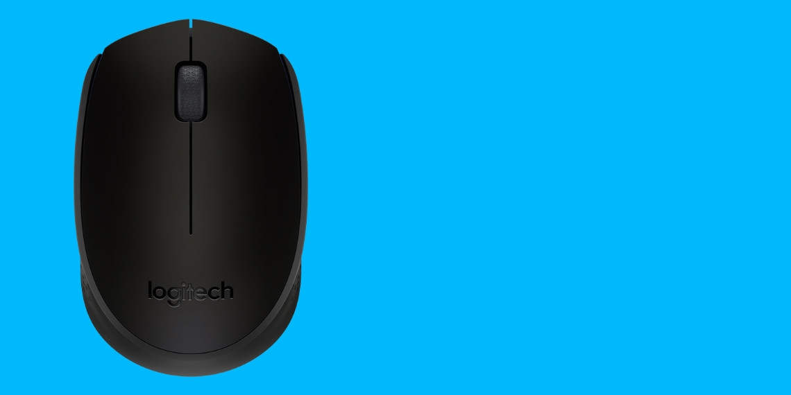 Mysz Logitech M171 bezprzewodowa, czarna - zdjęcie 4