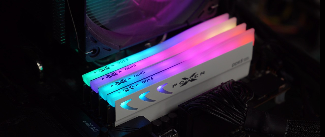 Silicon Power XPOWER Storm RGB Gaming DDR5 64GB (2x32GB) 6400MHz CL32 - zdjęcie 3