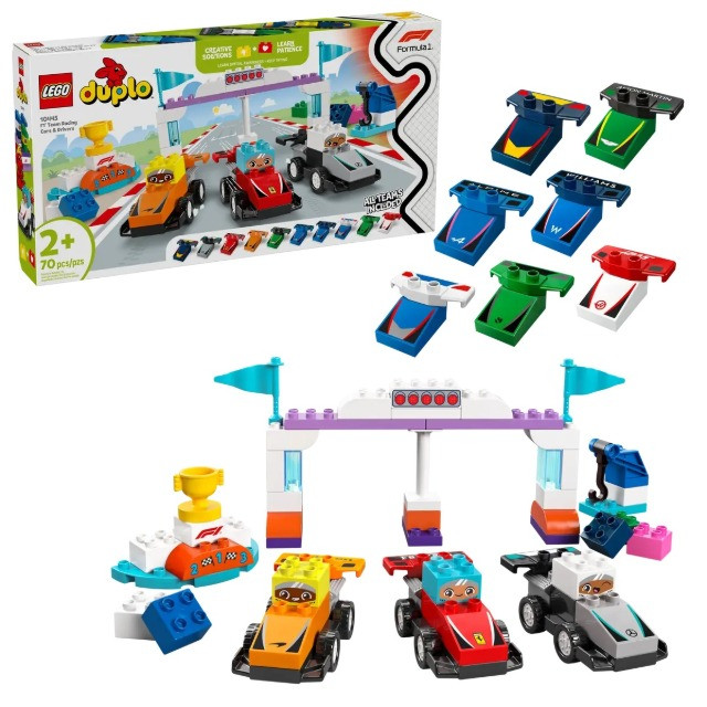 LEGO DUPLO TOWN 10445 Bolidy i kierowcy F1 - zdjęcie 1
