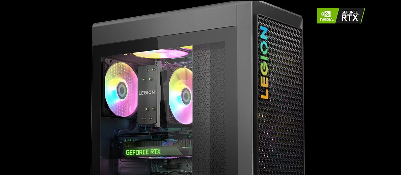 Lenovo Legion T5 26IRB8 i5-14400F 32GB DDR5 5600 SSD1TB GeForce RTX 4060 Ti 8GB Win11 Storm Grey - zdjęcie 3