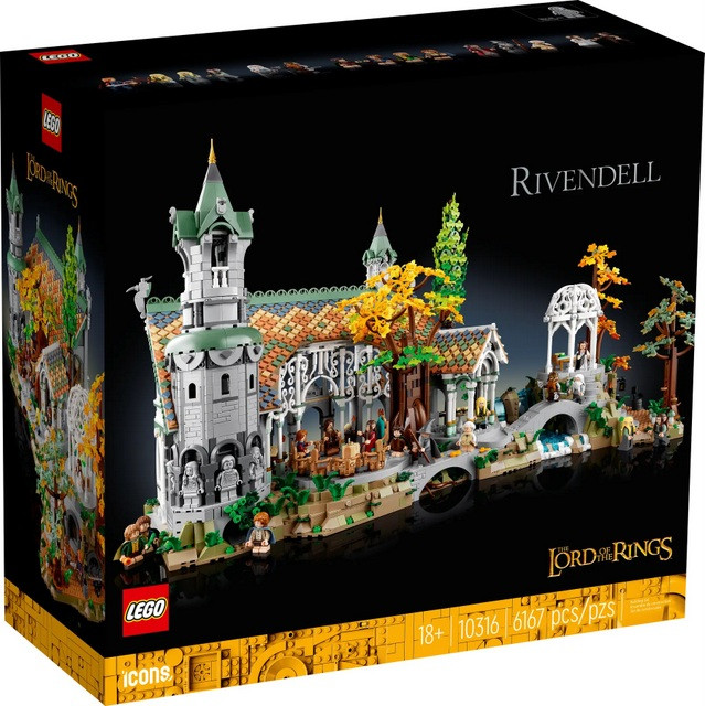 LEGO Icons 10316 Władca Pierścieni: Rivendell - zdjęcie 1