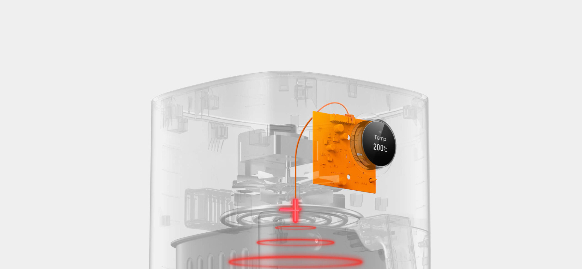 Frytownica beztłuszczowa Xiaomi Mi Smart Air Fryer 3.5l - zdjęcie 3