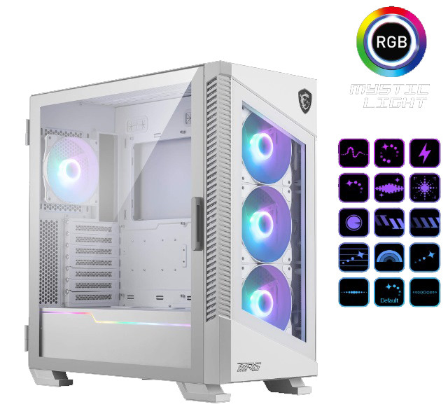 Obudowa MSI MPG VELOX 100R WHITE (306-7G18W21-809) - zdjęcie 3