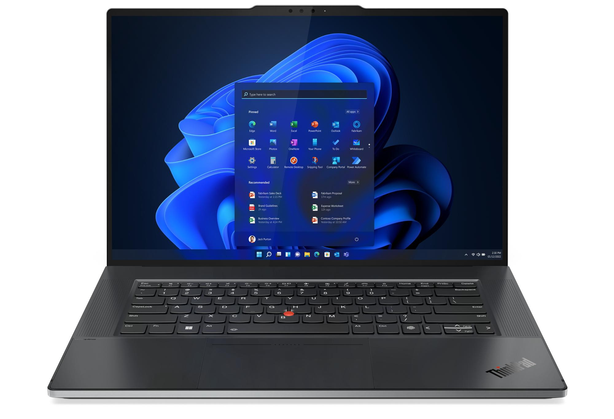 Lenovo ThinkPad Z16 AMD G2 Ryzen 7 Pro 7840HS 16" WQUXGA OLED 400nits 32GB LPDDR5x 6400 SSD1TB Radeon RX 6550M 4GB W11Pro 3Y OnSite - zdjęcie 1