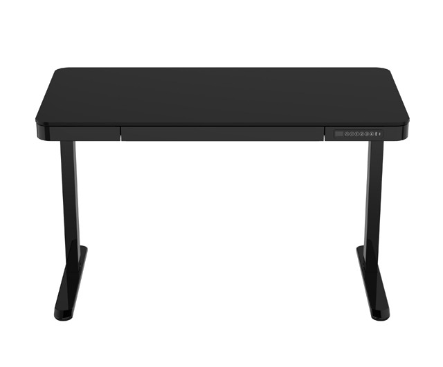 Biurko ACTIVEJET z elektryczną regulacją wysokości 140x70 ET119W-C czarny - zdjęcie 1