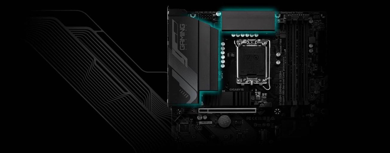 Płyta główna Gigabyte B760M GAMING X DDR4 - zdjęcie 7