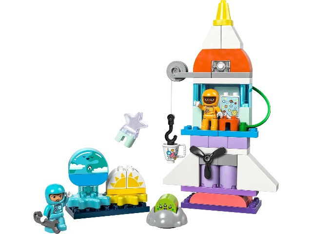 LEGO DUPLO 10422 Przygoda w promie kosmicznym 3 w 1 - zdjęcie 2