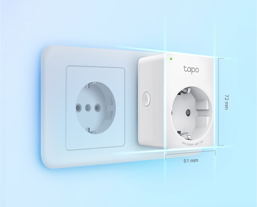 Gniazdko Smart Plug WiFi Tapo P100(2-pack) - zdjęcie 5