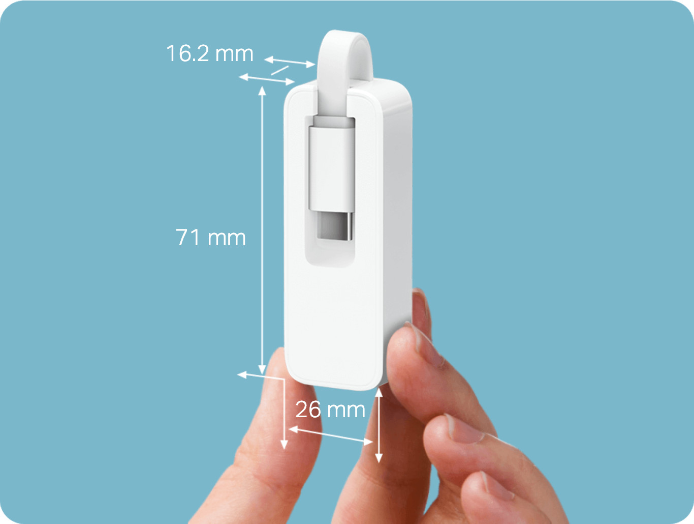 Karta sieciowa TP-LINK UE300C USB 3.0 Typ C - zdjęcie 4