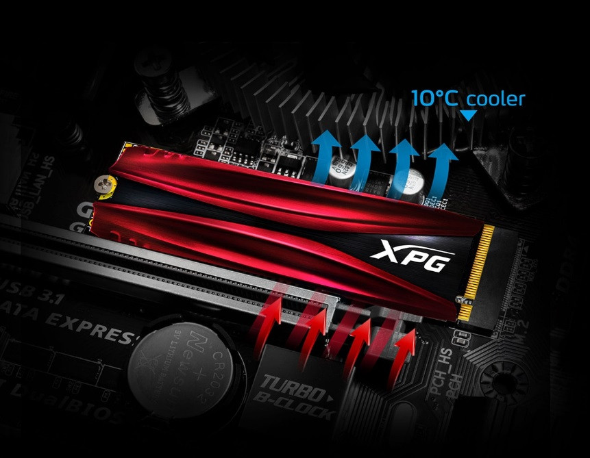 Dysk SSD ADATA XPG GAMMIX S11 PRO 1TB M.2 2280 PCIe Gen3x4 - zdjęcie 1