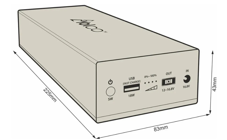 Bateria Zewnętrzna Yopowerbank CSX5 - zdjęcie 5
