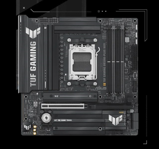 Płyta główna ASUS TUF GAMING B850M-PLUS WIFI (90MB1IY0-M0EAY0) - zdjęcie 1