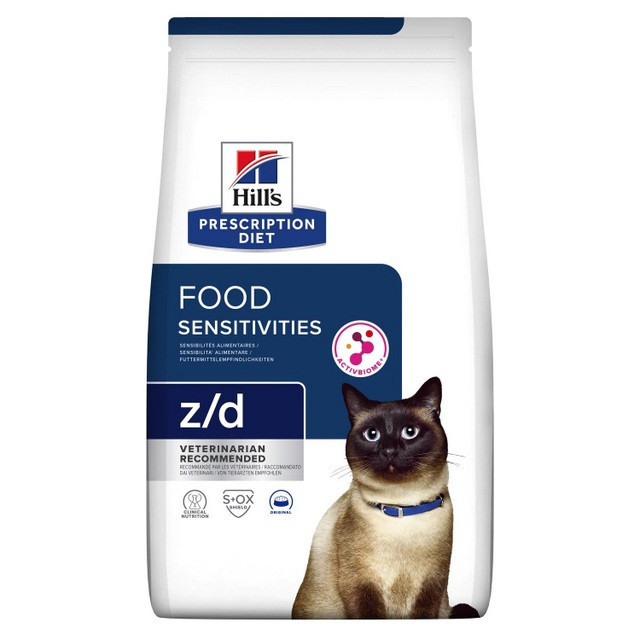 HILL'S Prescription Diet Food Sensitivities z/d Feline - sucha karma dla kota - 3 kg - zdjęcie 2