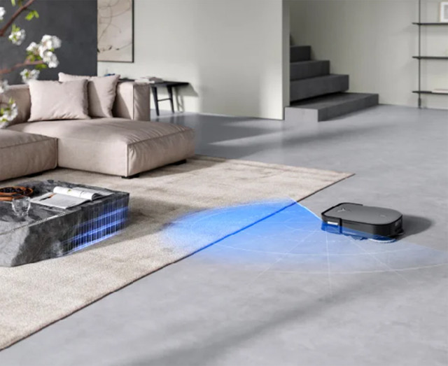 Robot sprzątający Ecovacs Deebot X2 Combo (czarny) - zdjęcie 6