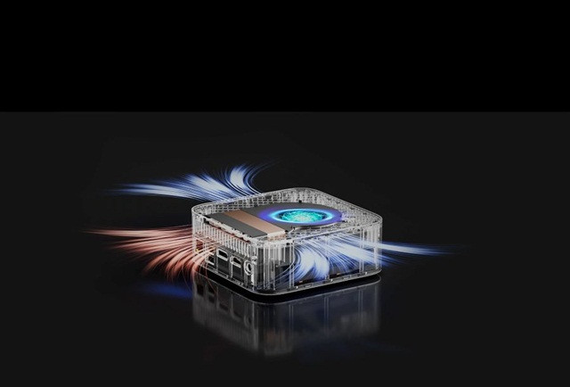 Mini PC Blackview MP100 Ryzen 7-5825U/16GB/SSD 1TB/Win 11 Pro czarny - zdjęcie 4