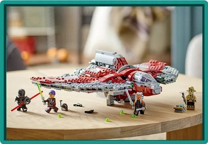 LEGO Star Wars 75362 Prom kosmiczny Jedi T-6 Ahsoki Tano - zdjęcie 7