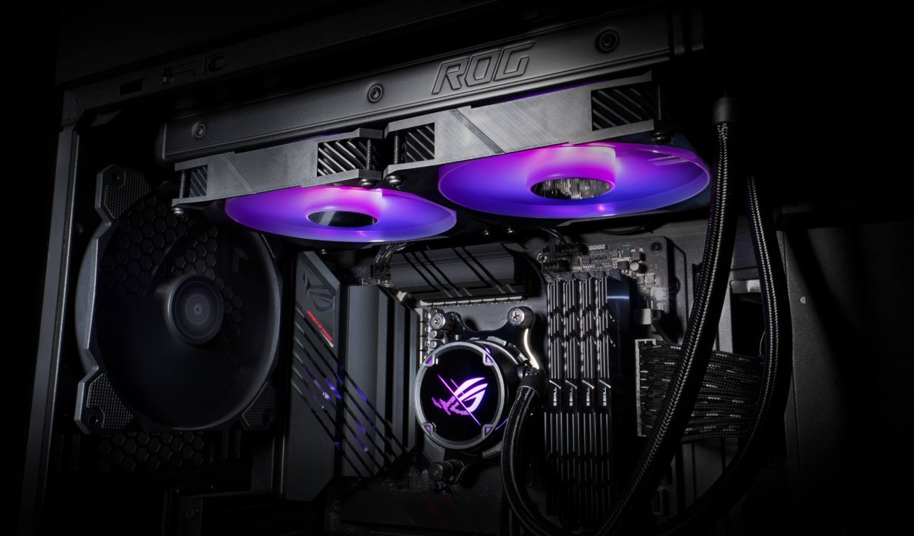 Chłodzenie Asus ROG STRIX LC II 360 ARGB AM5 - zdjęcie 2