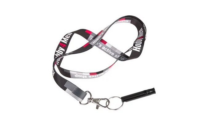 Gwizdek przetrwania GUARD Whistle Aluminium czarny (YC-010-BL) - zdjęcie 2