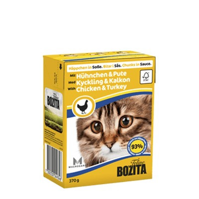 BOZITA Drób w sosie - mokra karma dla kota - 370g - zdjęcie 1