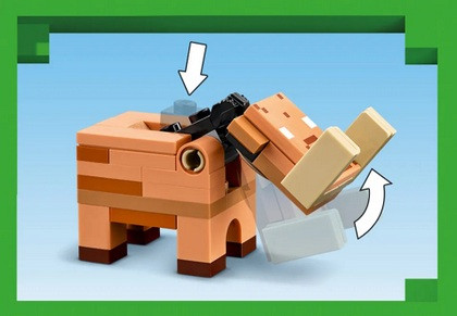 LEGO Minecraft 21255 Zasadzka w portalu do Netheru - zdjęcie 4