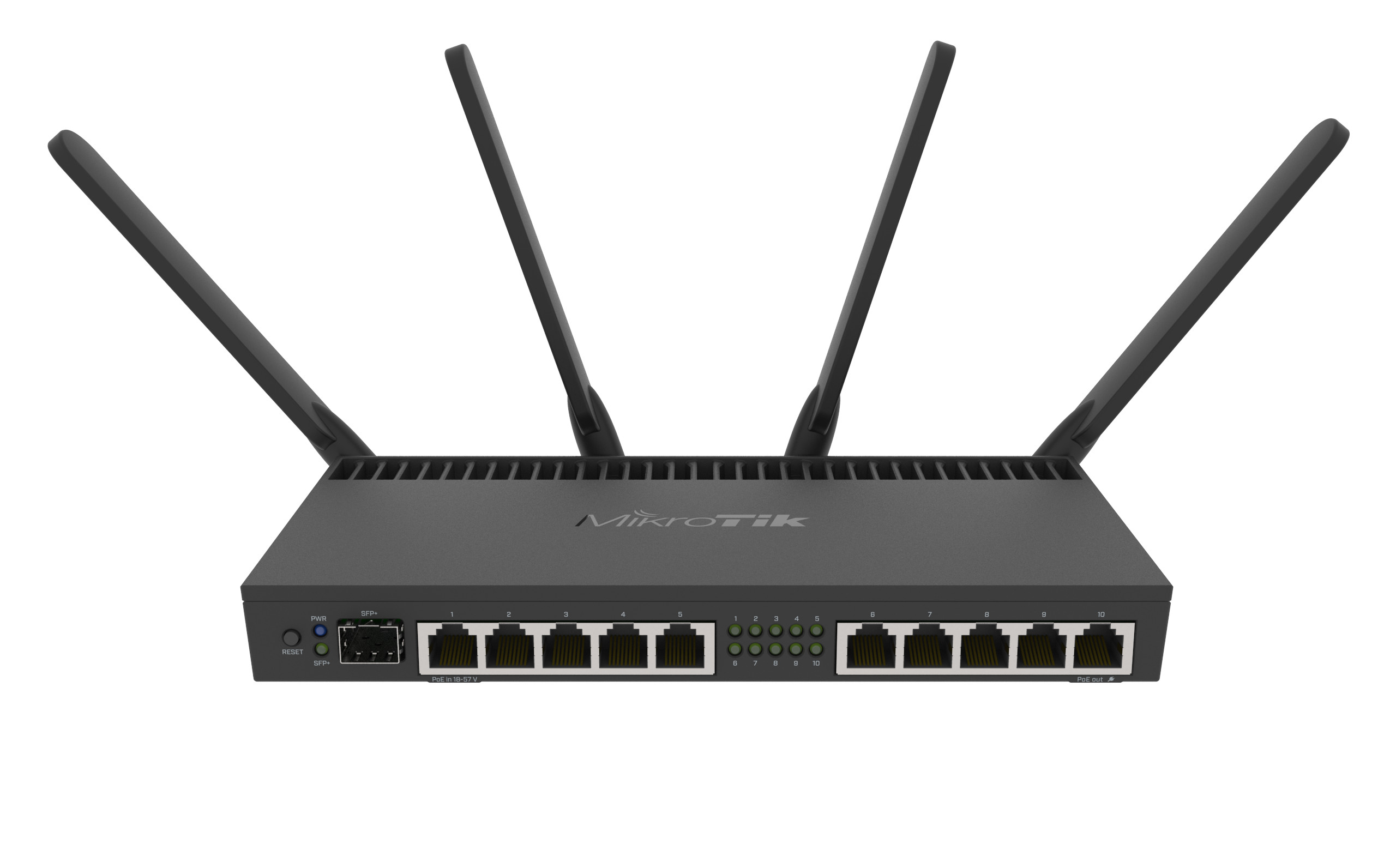 Router WiFi 5 Mikrotik RB4011iGS+5HacQ2HnD-IN 2,4GHz(2x2)/5GHz(4x4) 11p - zdjęcie 1