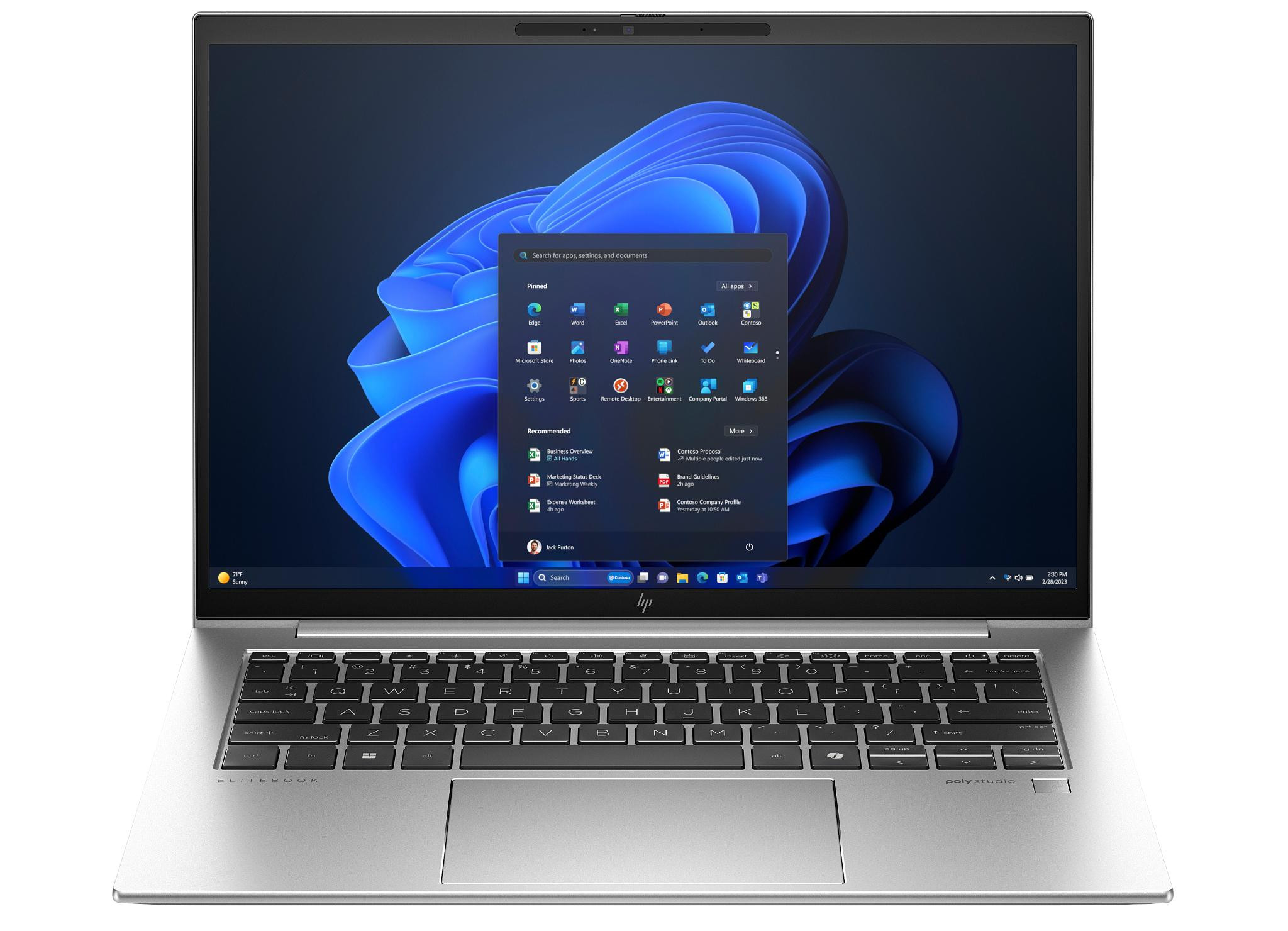 HP EliteBook 840 G11 Ultra 7 155U 14"WUXGA IPS AG 400nits 16GB DDR5 SSD512 Intel Arc Cam 5MPx 56Wh W11Pro 3Y OnSite - zdjęcie 2