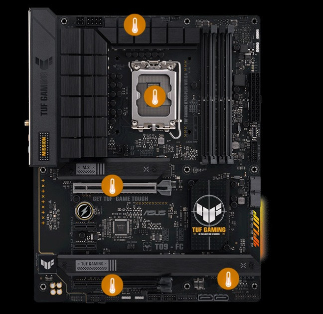 Płyta główna ASUS TUF GAMING B760-PLUS WIFI D4 - zdjęcie 16