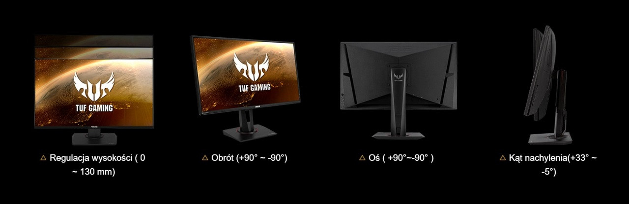 MONITOR ASUS 27" VG27AQ TUF Gaming - zdjęcie 14