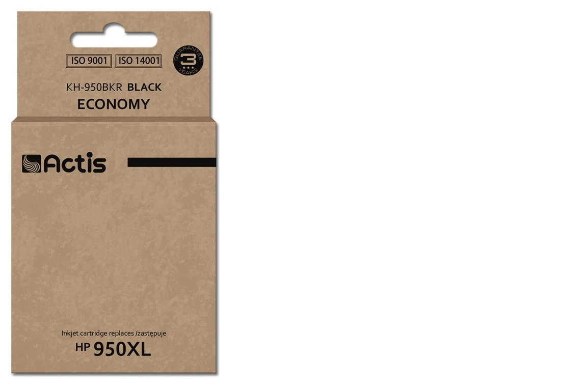 Actis KH-950BKR Tusz do drukarki HP, Zamiennik HP 950XL CN045AE; Standard; 80 ml; czarny. - zdjęcie 1