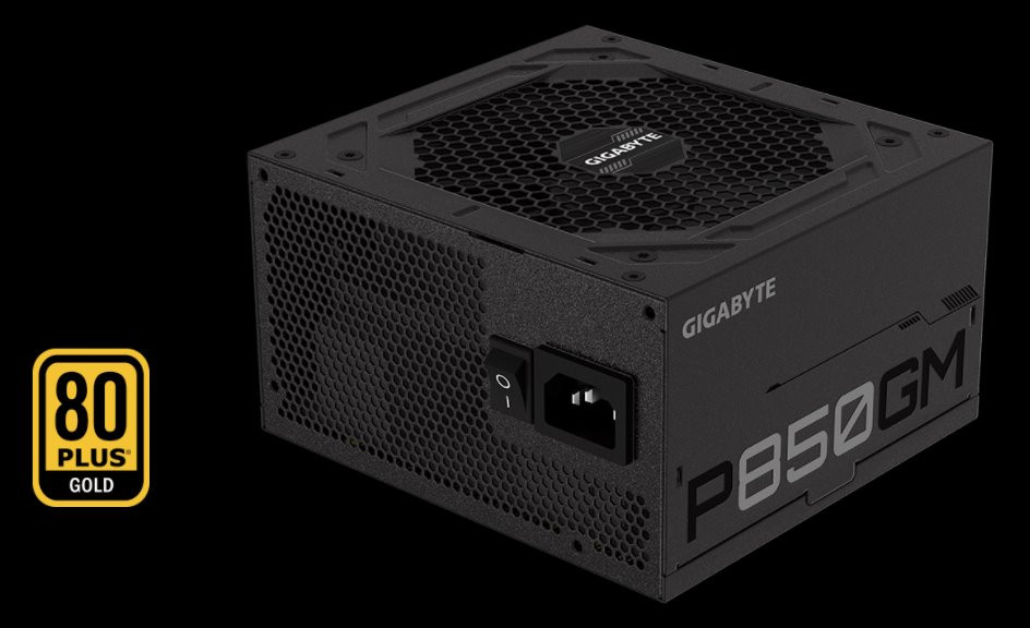 Zasilacz Gigabyte P850GM 850W 80+ Gold - zdjęcie 4
