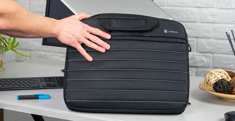 NATEC TORBA DO LAPTOPA TARUCA 15.6" CZARNA - zdjęcie 2