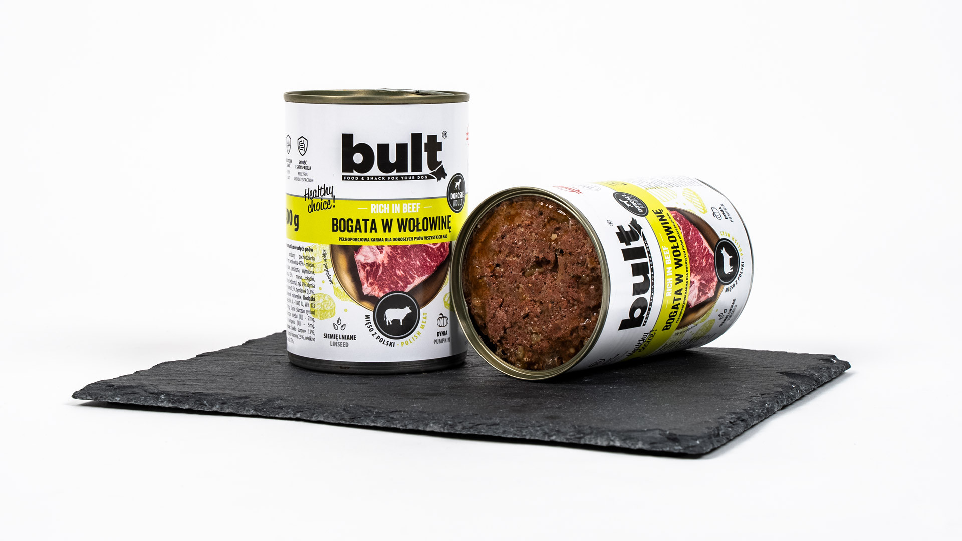 BULT Bogata w wołowinę- mokra karma dla psa - 400g - zdjęcie 1