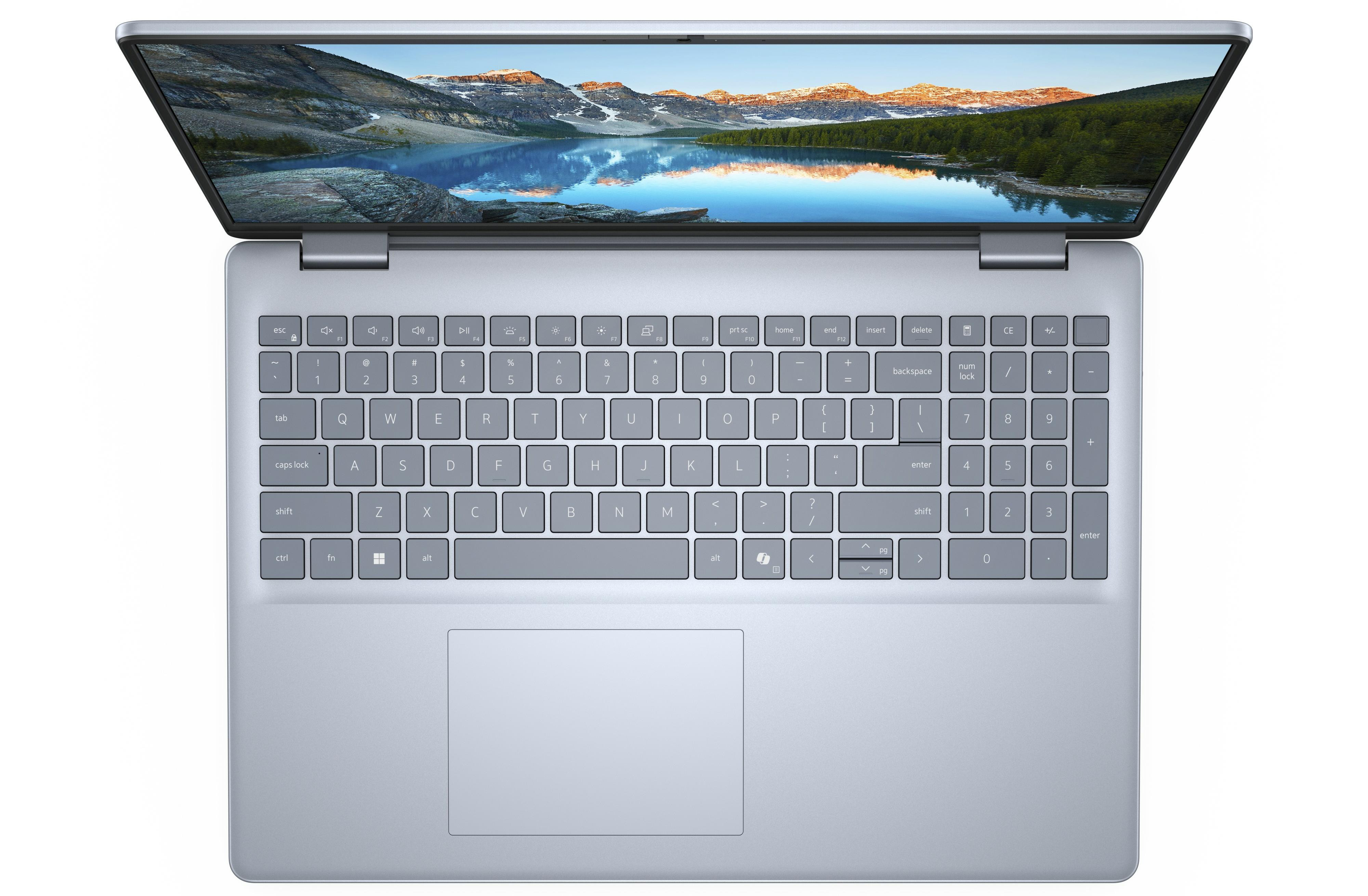 Dell Inspiron 5640 i5-120U 16" FHD+ 32GB DDR5 5200 SSD1TB Intel Iris Xe Graphics FgrPr Cam & Mic WLAN+BT Kb 4 Cell Win11 - zdjęcie 2