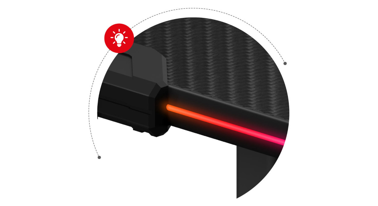 Biurko elektryczne Huzaro Hero 8.2 RGB - zdjęcie 6