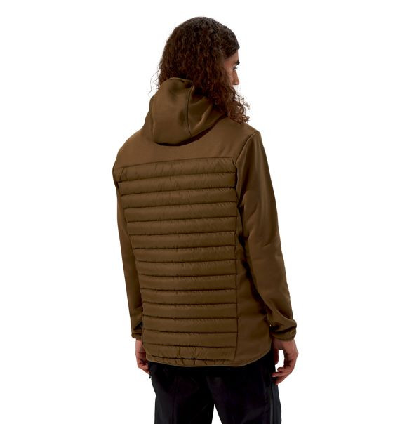 Kurtka hybrydowa męska Berghaus Vaskye Hooded Hybrid Jacket roz. L brązowa - zdjęcie 5