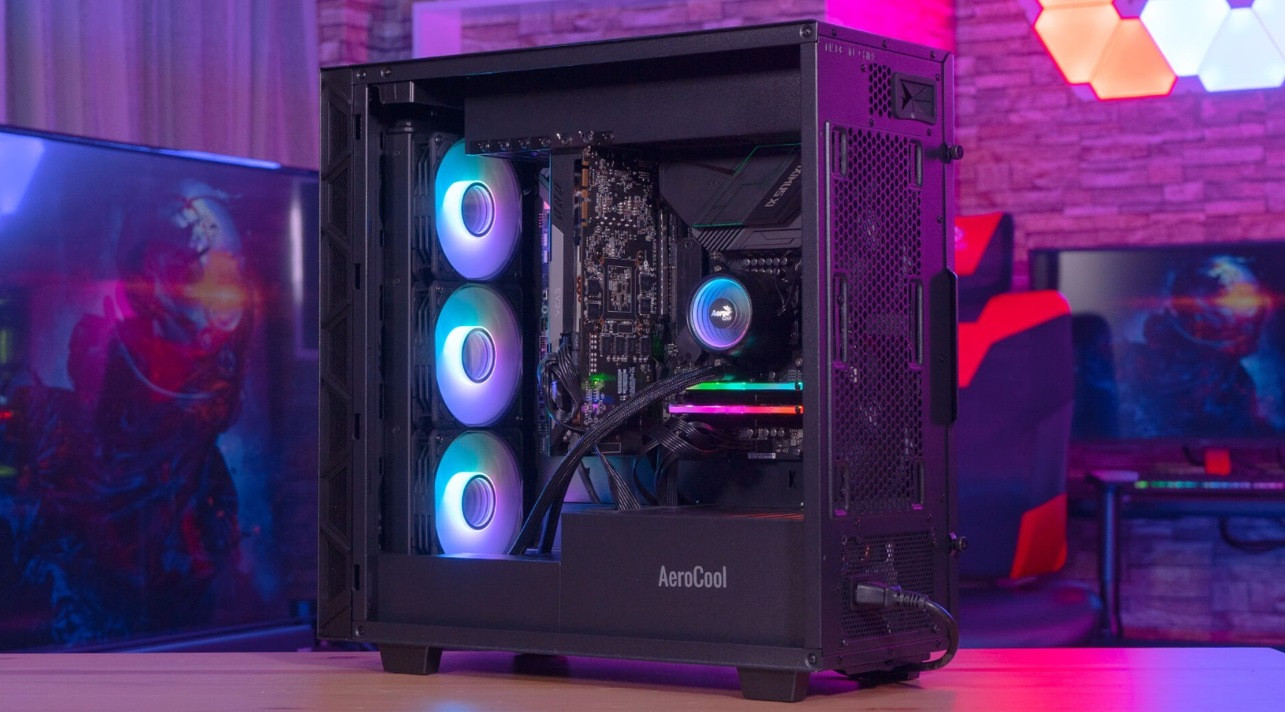 Chłodzenie wodne AEROCOOL PGS MIRAGE L360 ARGB BK - zdjęcie 4