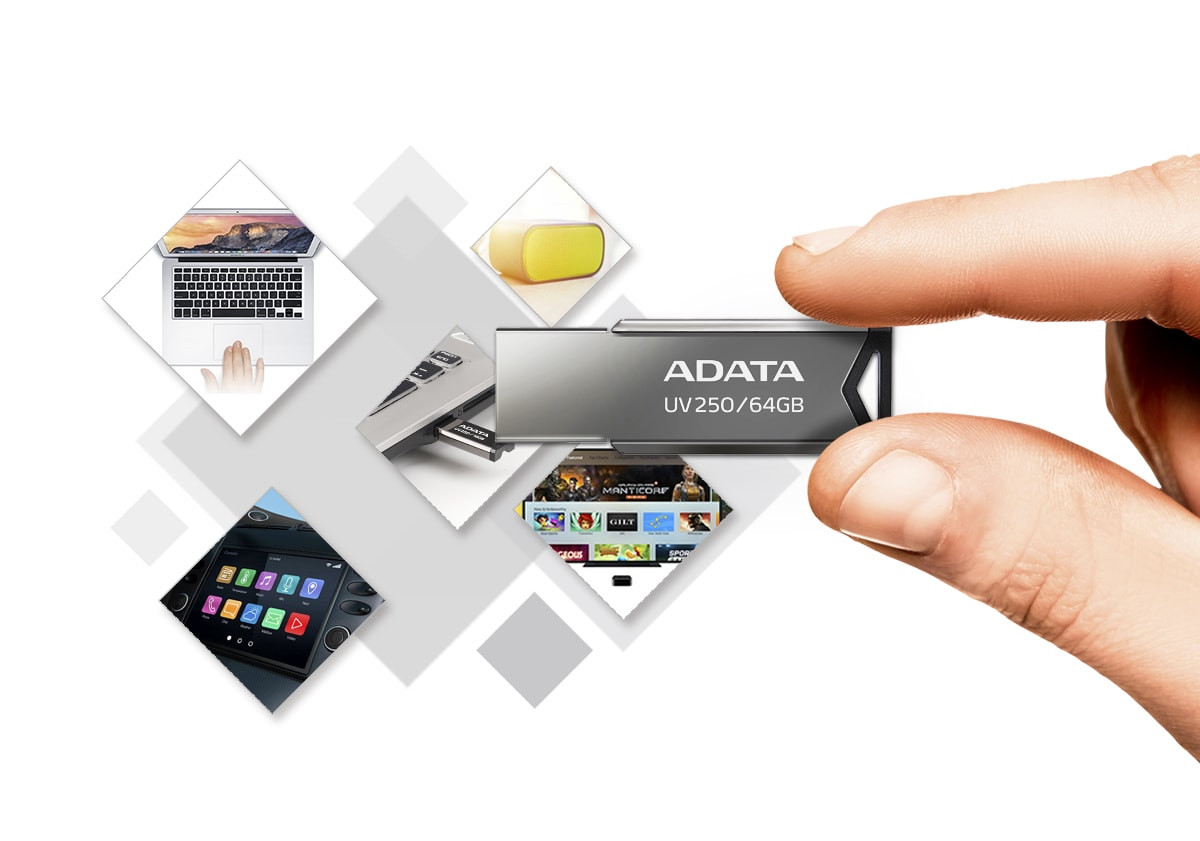 ADATA UV250 32GB USB2.0 Metallic - zdjęcie 6