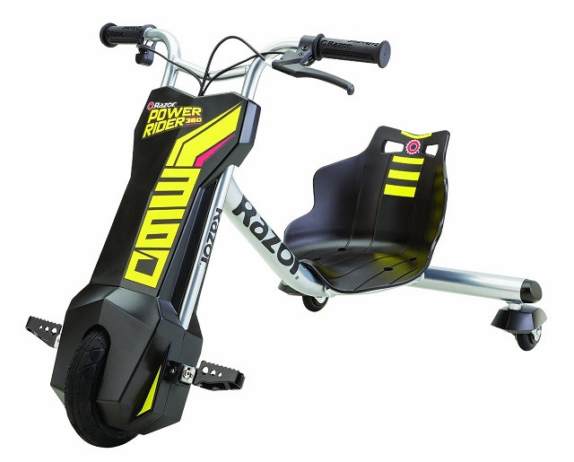 Pojazd elektryczny do driftu Razor Powerride 20173801 (kolor czarny, kolor żółty) - zdjęcie 1