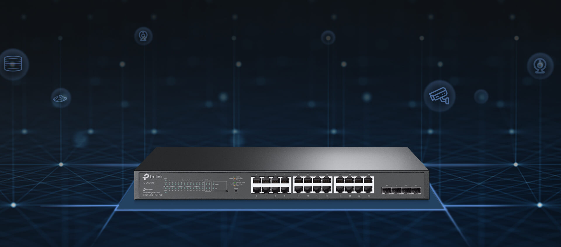 Switch TP-LINK TL-SG2428P - zdjęcie 1