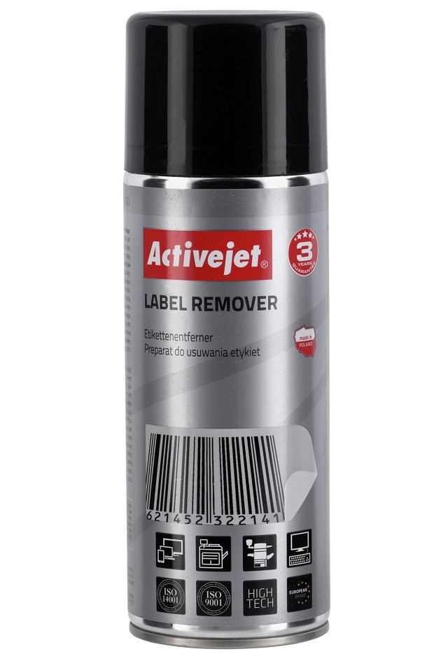 Activejet AOC-400 Preparat do usuwania etykiet (400 ml) Label Remover - zdjęcie 1
