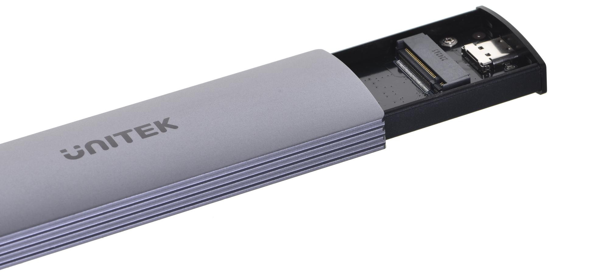 UNITEK OBUDOWA DYSKU M.2 NVME/SATA 10 GBPS, S1230A - zdjęcie 1