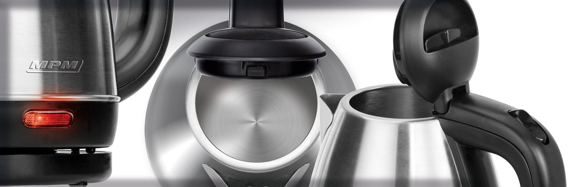Czajnik bezprzewodowy 1,0 l - inox MPM MCZ-84M - zdjęcie 2