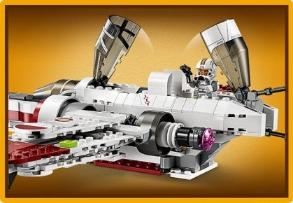 LEGO STAR WARS 75402 Myśliwiec ARC-170 - zdjęcie 3