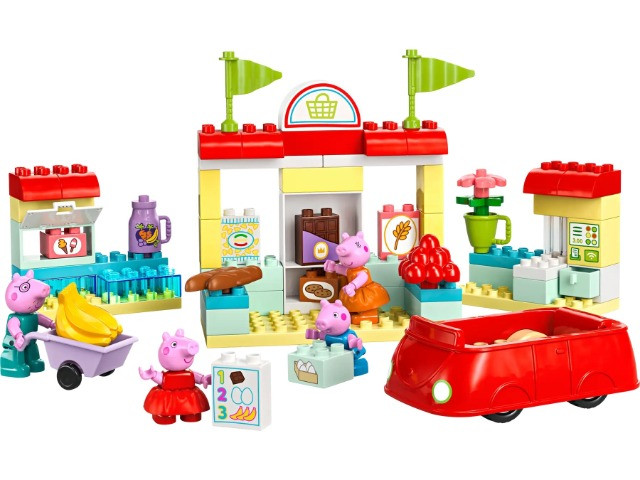 LEGO Peppa Pig 10434 Peppa i supermarket - zdjęcie 2